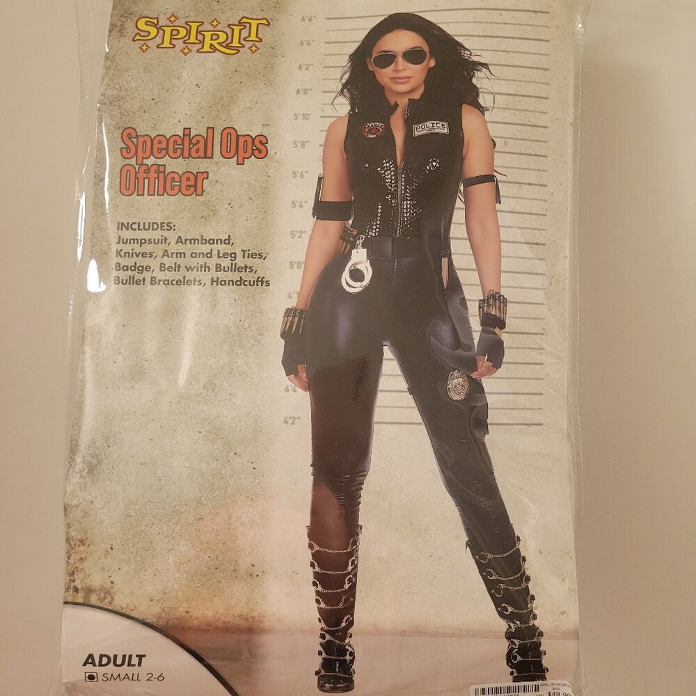NWT Women's Small Officer Costume